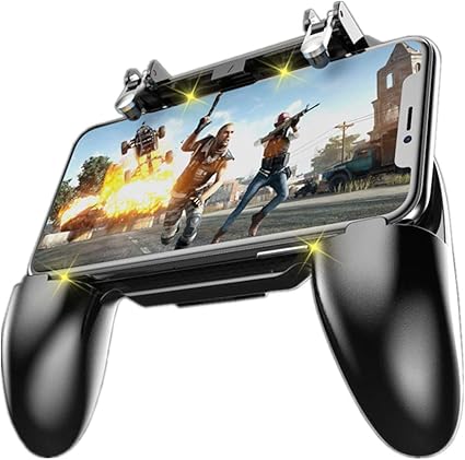 COOBILE Mobile Game Controller for PUBG Mobile Controller L1R1 Mobile Game Trigger Joystick Gamepad for iOS & Android Phone