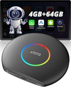 CB6 CarPlay AI Box - 2025 Upgrade Wireless CarPlay Adapter